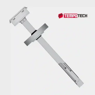 MPTC-04 guide tube multipoint thermocouple with process flange and multiple sensing points for temperature profiling