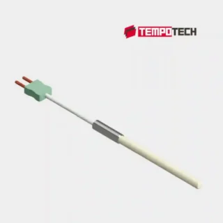 noble metal thermocouple with ceramic sheath and plug for furnace and kiln temperature measurement