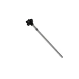 TC102 sharp-tip thermocouple with metal protection tube for anode baking and wall fuming applications in aluminum processing