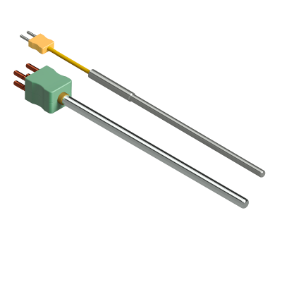 Thermocouple with cable and connector