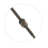Close-up of the TC44 adjustable spring-loaded bayonet cap showing the locking mechanism for accurate and consistent surface temperature measurement.