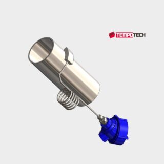 TC60 2 assembly with conn head and right Angle mounting