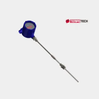 TC90 remote mount industrial thermocouple with digital temperature display connection head