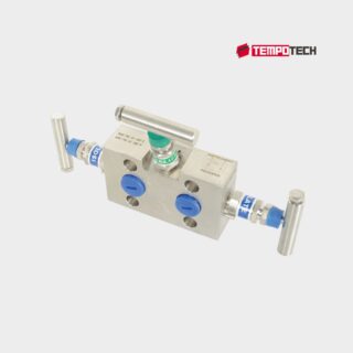 Image: TMV-D-A-3 Angle 3 Way Manifold Valve Direct Mount