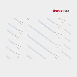 Image: Single Ceramic wire Wound Pt100 resistance temperature detectors